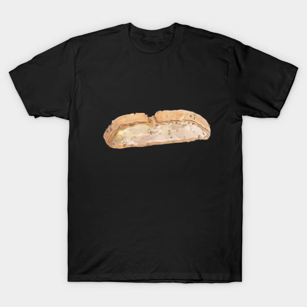 Biscotti T-Shirt by KColeman